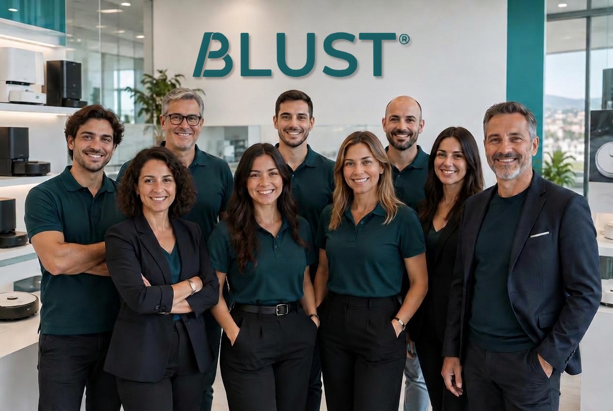 Il team BLUST in azienda