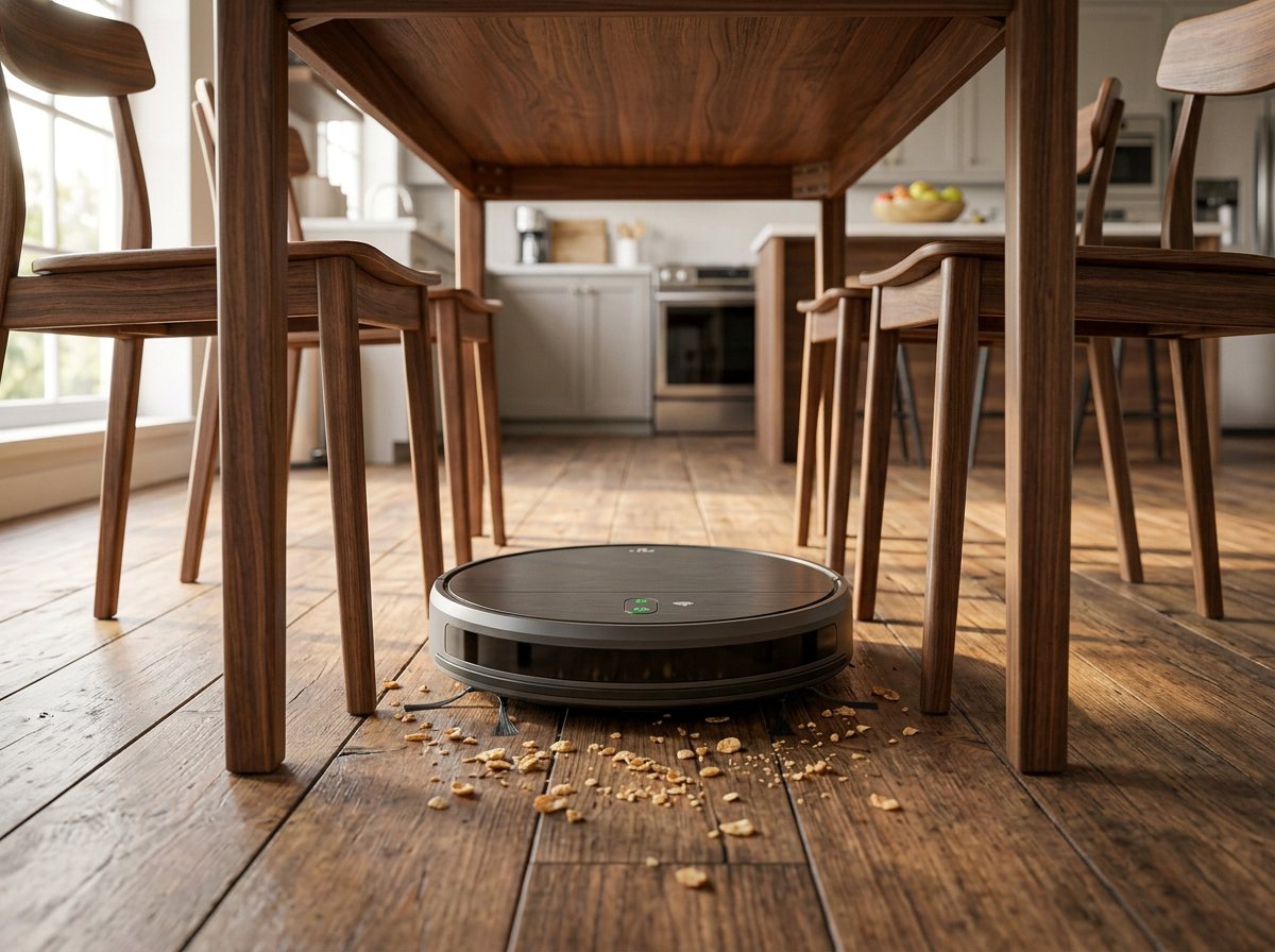 Robot S20: Sotto il tavolo, tra le sedie