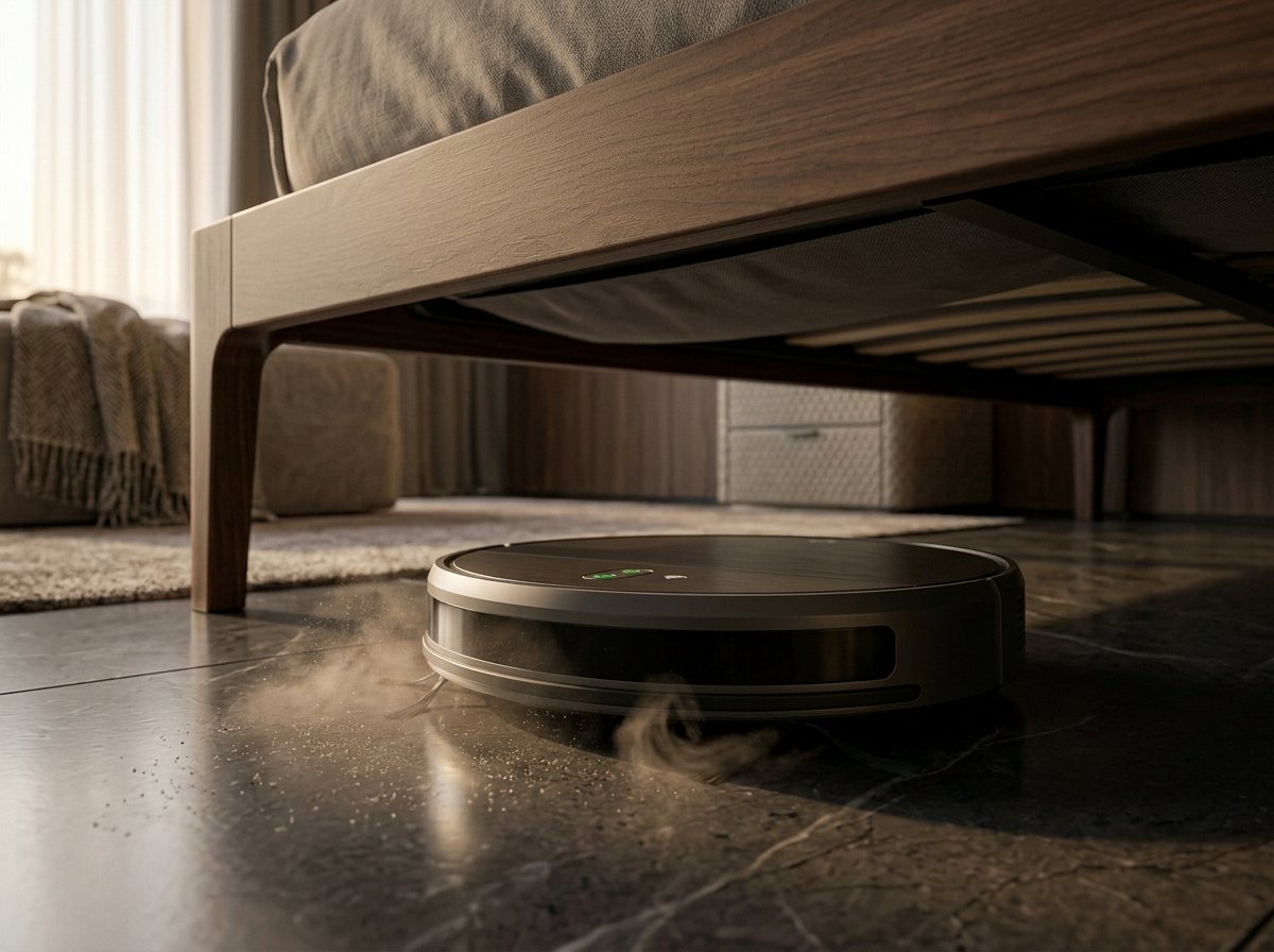Robot S20: Sotto i mobili bassi