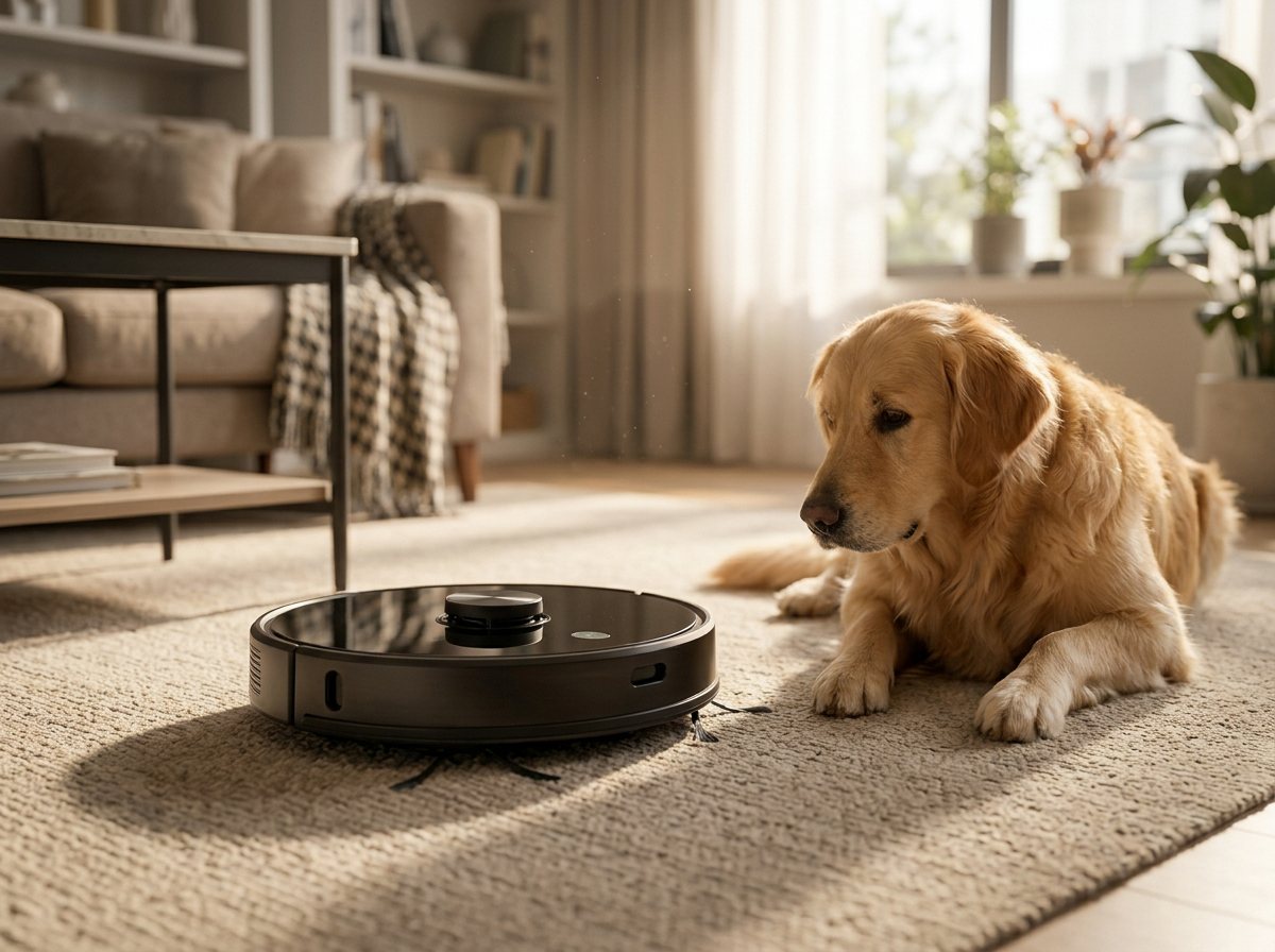 Robot S25: Tappeti e peli di animali