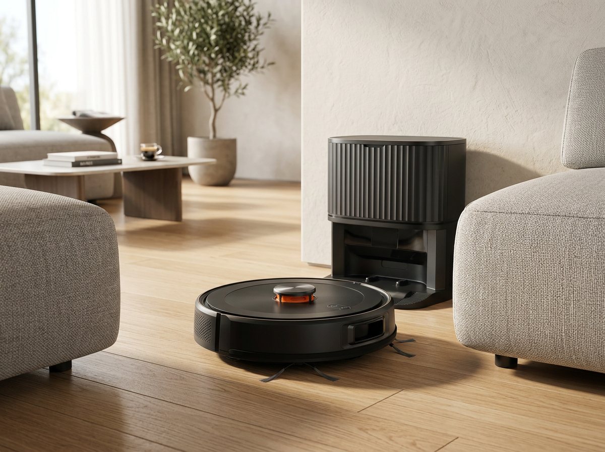 Robot S25 Ultra: La base si svuota da sola