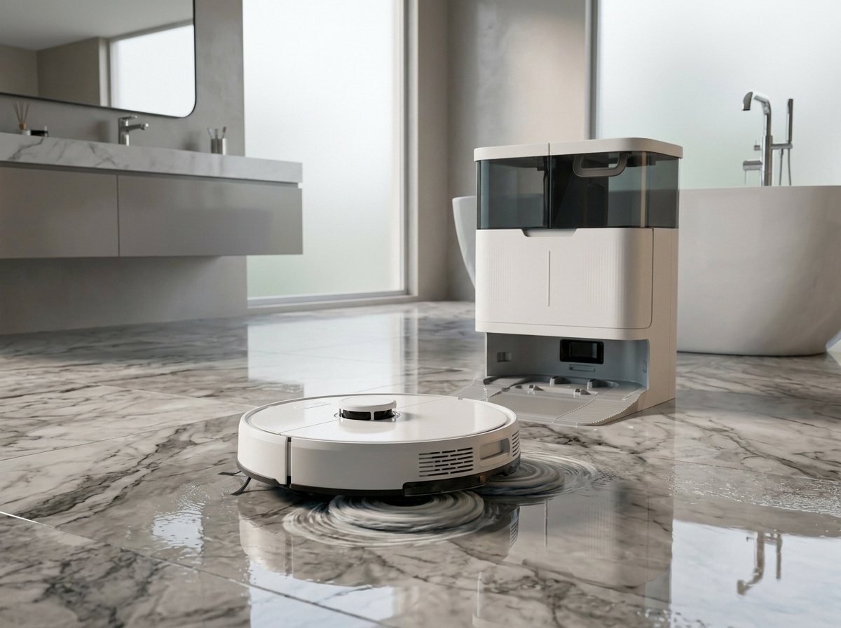 Robot X29 Pro: Panni rotanti sul bagnato